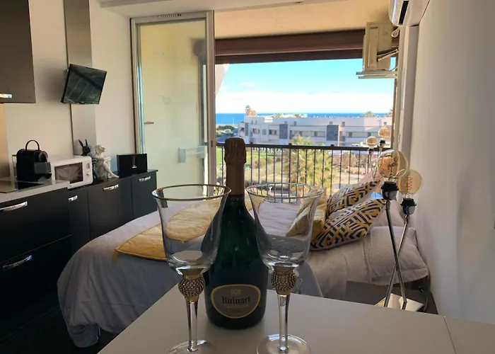 Bagatelle Naturiste Heliopolis Clim Ascenseur Vue Parking Privé Apartamento Agde