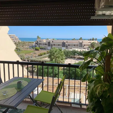 Bagatelle Naturiste Heliopolis Clim Ascenseur Vue Parking Prive Apartment Agde