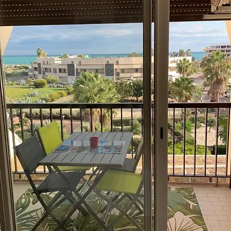 Apartment Bagatelle Naturiste Heliopolis Clim Ascenseur Vue Parking Prive