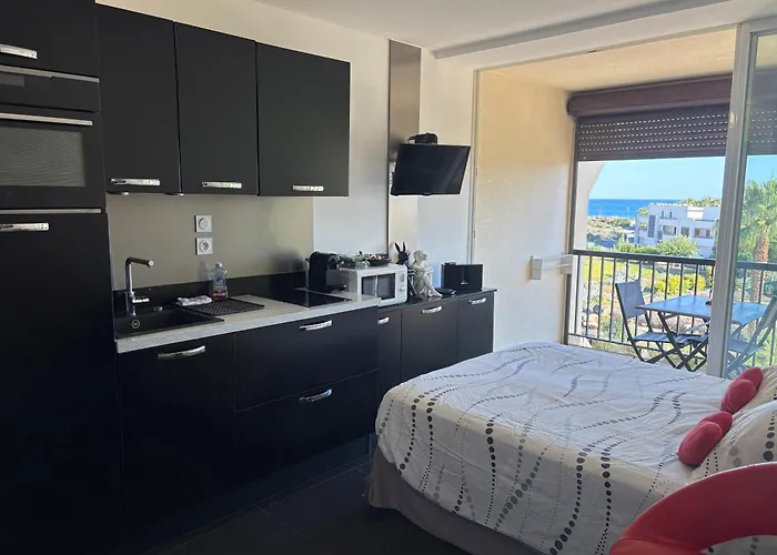 Bagatelle Naturiste Heliopolis Clim Ascenseur Vue Parking Prive Apartament Agde